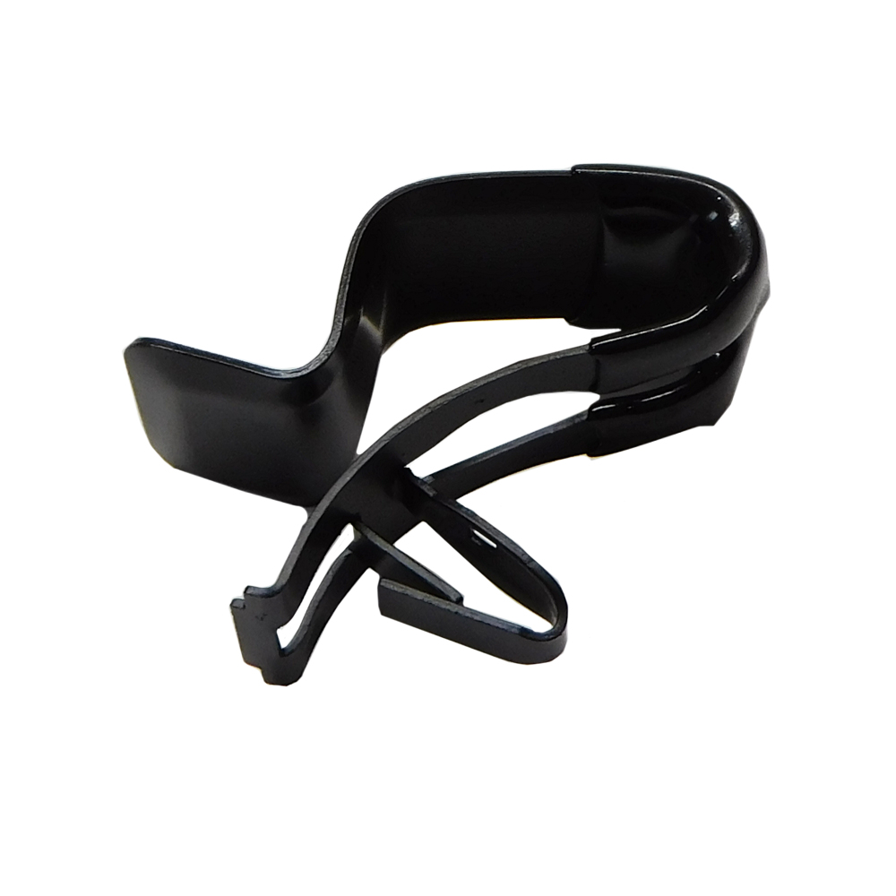 1968 Oldsmobile Cutlass/442/F85 EMISSION HOSE CLIP (FACTORY CLIP THAT HOLDS YOUR HARNESS OR VAPOR LINE. THIS IS THE CORRECT SPRING STEEL CLIP WITH RUBBER COVER. VERY RARE) | HB12334T