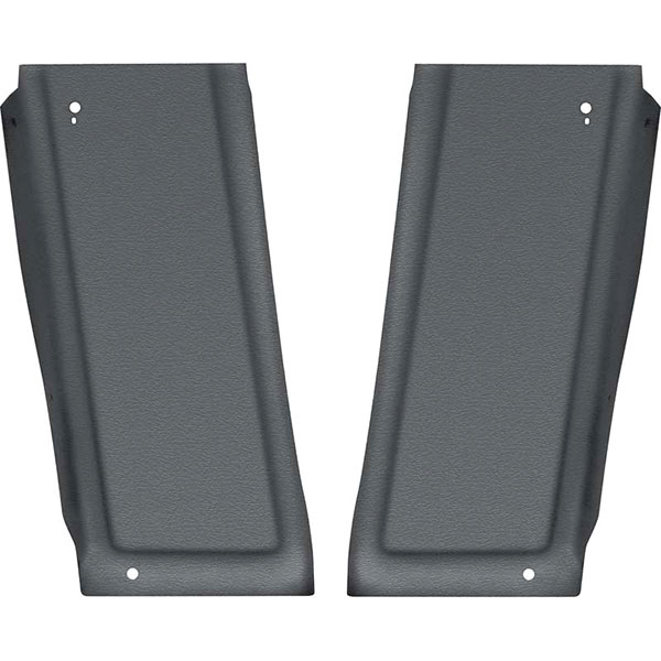 1975 Chevrolet Nova/Chevy II INTERIOR PILLAR POST MOLDING BETWEEN DOOR AND QUARTER WINDOW (BLACK PAINT TO MATCH) - PR | IN12369N