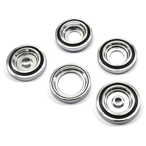 1966 Pontiac GTO/LeMans/Tempest DASH BEZEL CHROME SET - 5 PC KIT | IN12332G