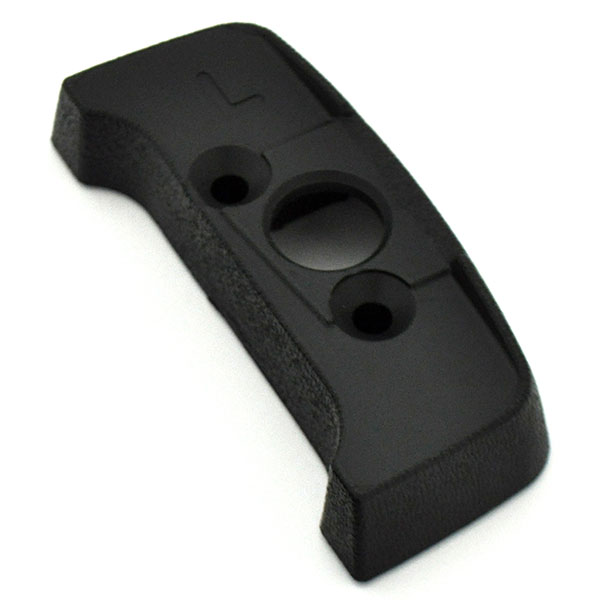 1974 Pontiac GTO/LeMans/Tempest SEAT BELT SHOULDER GUIDE ESCUTCHEON ON SEAT #20552354 (BLACK) - LH | IN12340Z