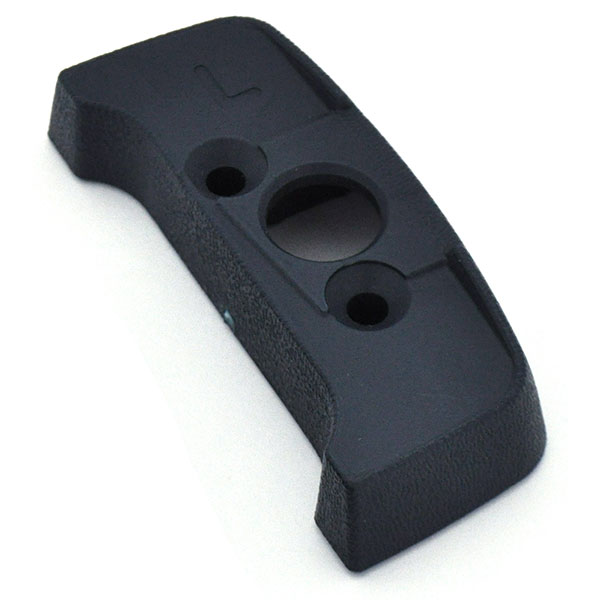 1977 Pontiac GTO/LeMans/Tempest SEAT BELT SHOULDER GUIDE ESCUTCHEON ON SEAT #20552362 (BLUE) - LH | IN12342Z