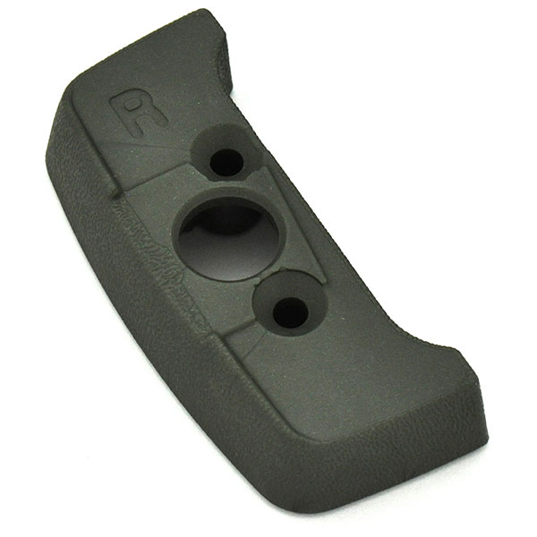 1977 Pontiac GTO/LeMans/Tempest SEAT BELT SHOULDER GUIDE ESCUTCHEON ON SEAT #20552363 (GREEN) - RH | IN12345Z