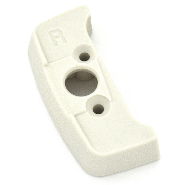 1977 Buick Skylark/GS/Regal/GN SEAT BELT SHOULDER GUIDE ESCUTCHEON ON SEAT #20552355 (WHITE) - RH | IN12351Z