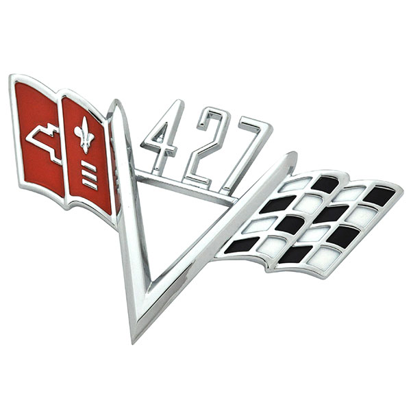 1998 Chevrolet Impala/Caprice/Bel Air UNIVERSAL 427 CROSSFLAG EMBLEM - EA | EM11663C