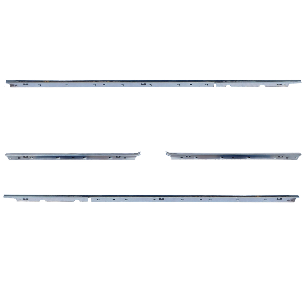 1965 Pontiac GTO/LeMans/Tempest UPPER ALUMINUM BELTLINE MOLDING SET OF 4 | XP12357G