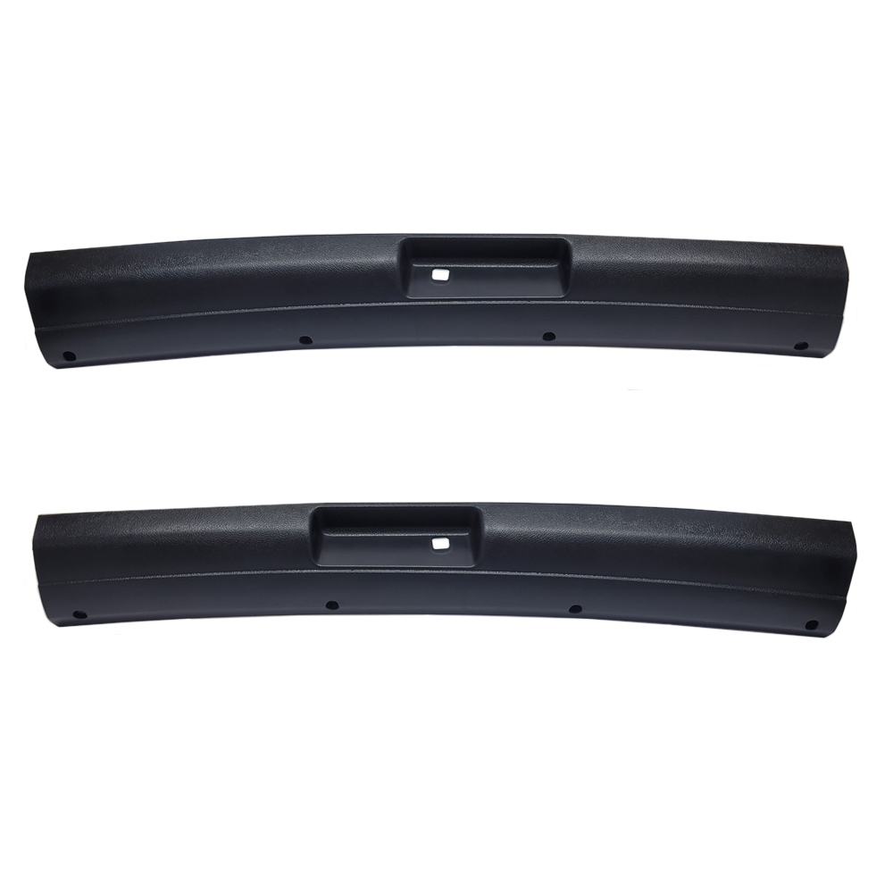 1979 Pontiac Firebird/TransAm INJECTION MOLDED T-TOP RAIL TRIM COVERS - GM OEM REPLACEMENTS (BLACK) - PR | IN12366F