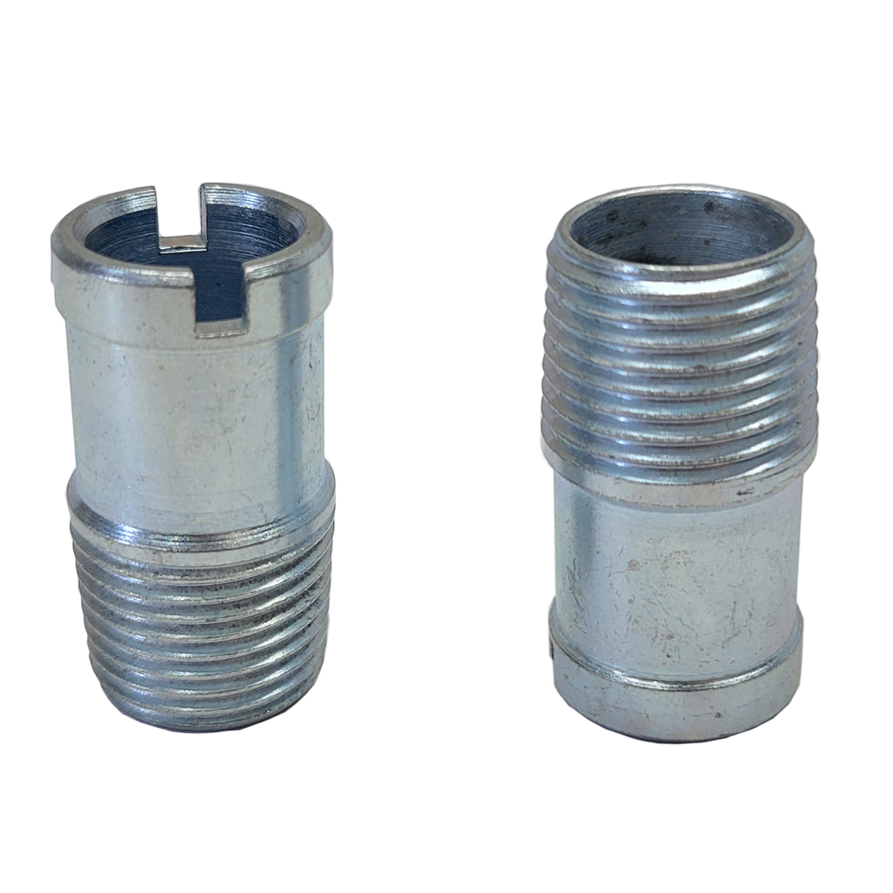 1970 Chevrolet Monte Carlo NEW INTAKE SLOTTED BYPASS HOSE FITTINGS (BIG BLOCK ONLY) - 2 PIECE SET | CS12414C