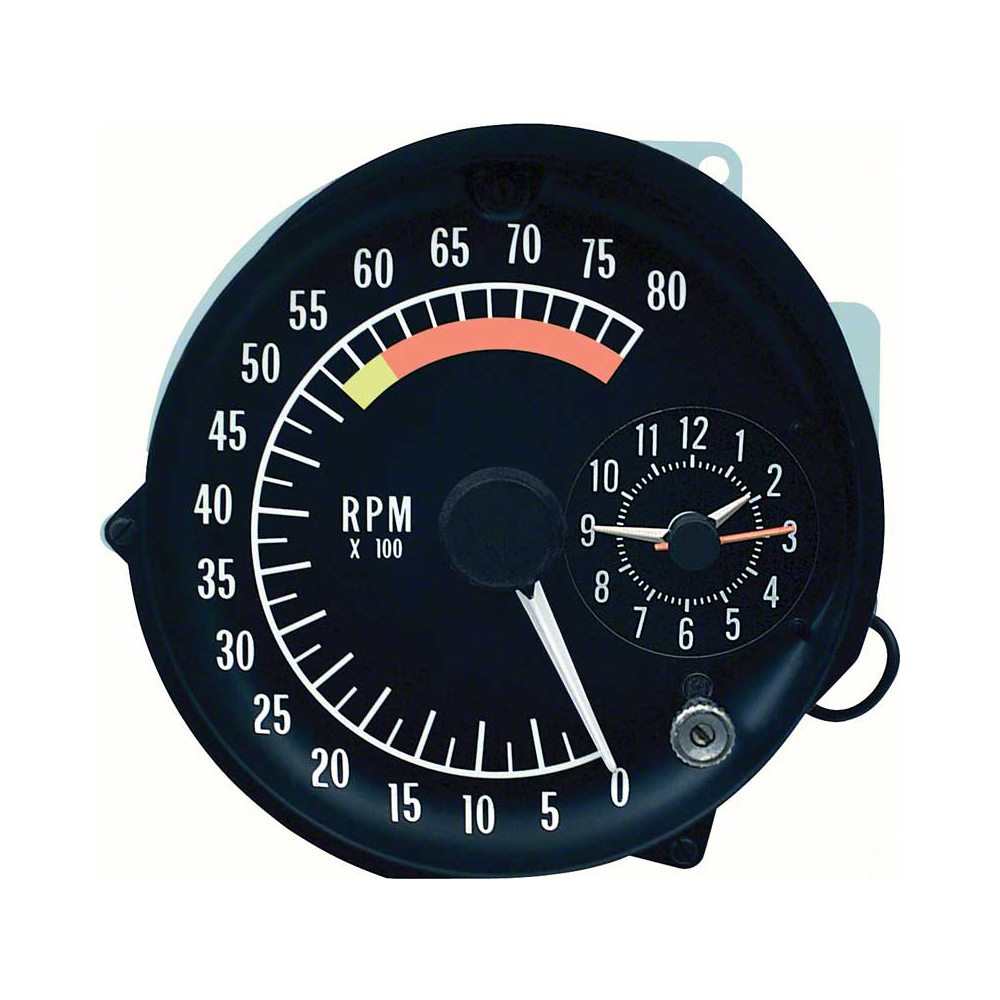 1975 Pontiac Firebird/TransAm TACHOMETER AND CLOCK (5700 RPM) GM # 5658075 | 5658075