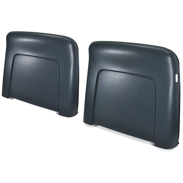 1968 Buick Skylark/GS/Regal/GN PLASTIC BUCKET SEAT BACKS - INJECTION MOLDED WITH MOLDED CHROME (FITS 68 ALL & 69-72 RECLINING SEATS ONLY) DARK BLUE - PR | IN4382Z