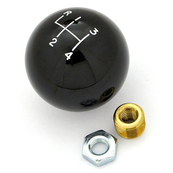 1986 Buick Skylark/GS/Regal/GN SHIFT BALL MANUAL BLACK LARGE 2â€ DIAMETER WITH 4-SPEED SHIFT PATTERN 3/8â€ COARSE THREAD | CP5221Z