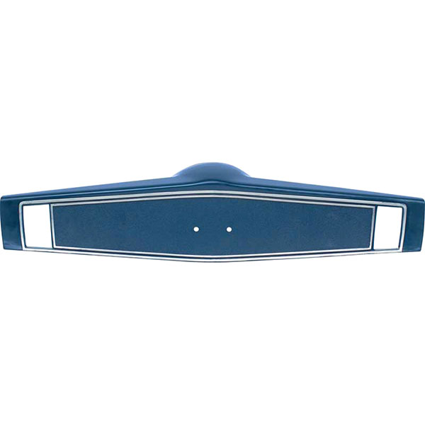 1969 Chevrolet Monte Carlo STEEERING WHEEL HORN SHROUD FOR STANDARD WHEEL (DARK BLUE) | ST5353C