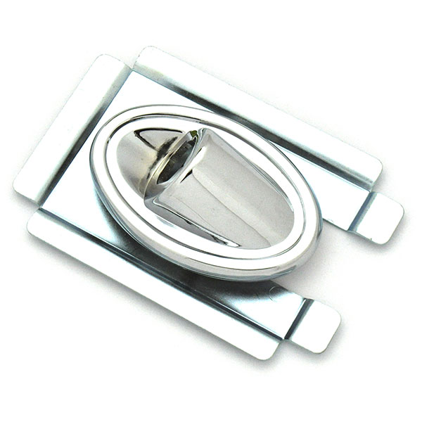 1970 Pontiac GTO/LeMans/Tempest REMOTE MIRROR ESCUTCHEON WITH METAL INTERIOR DOOR RETAINER | IN12513G