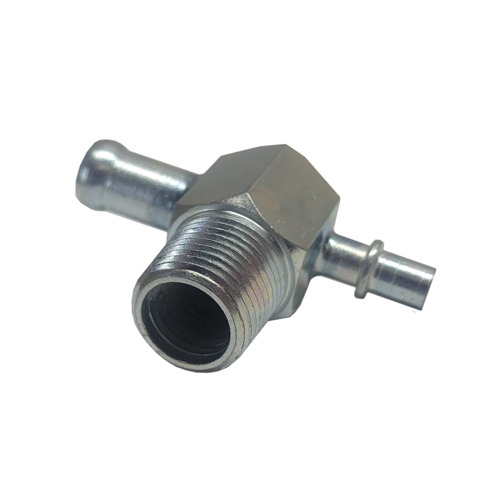 1971 Chevrolet Monte Carlo POWER BRAKE FITTING WITH 1 CLAMP STYLE PORT & 1 VACUUM PORT | CB0644C