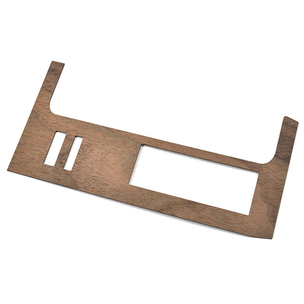 1965 Pontiac GTO/LeMans/Tempest WOOD HEATER CONTROL INSERT FOR CARS WITH AIR CONDITIONING (REAL WOOD) | IN1255G