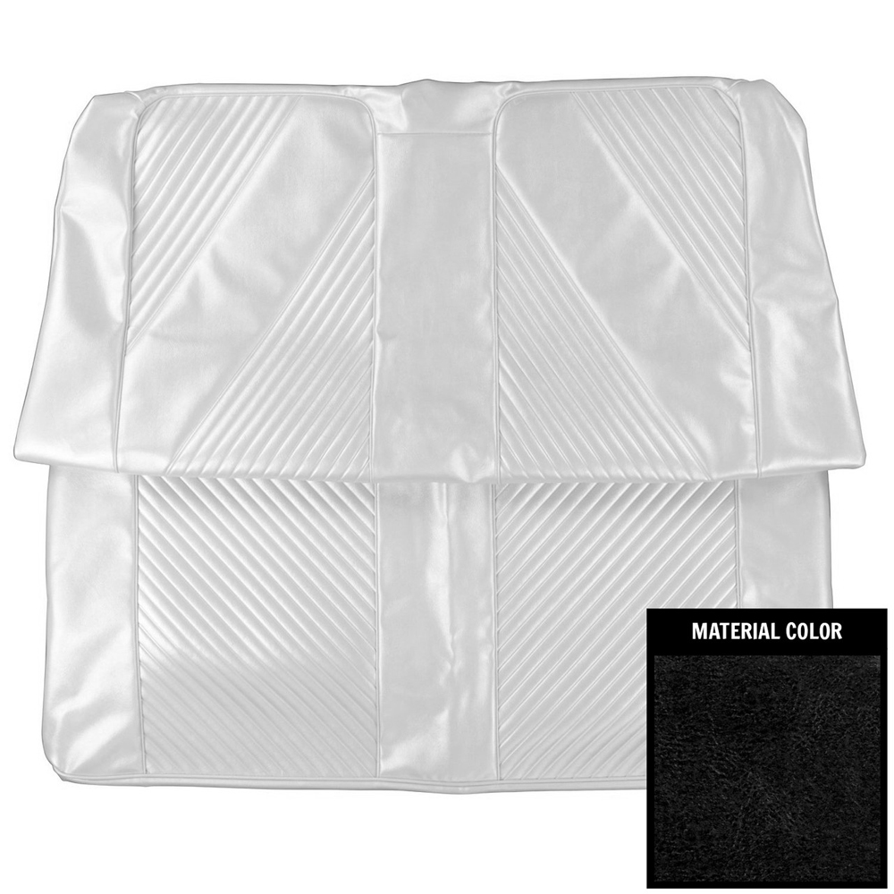 1965 Pontiac GTO/LeMans/Tempest CONV. REAR SEAT COVERS (BEAUMONT) - EA | IN12561G