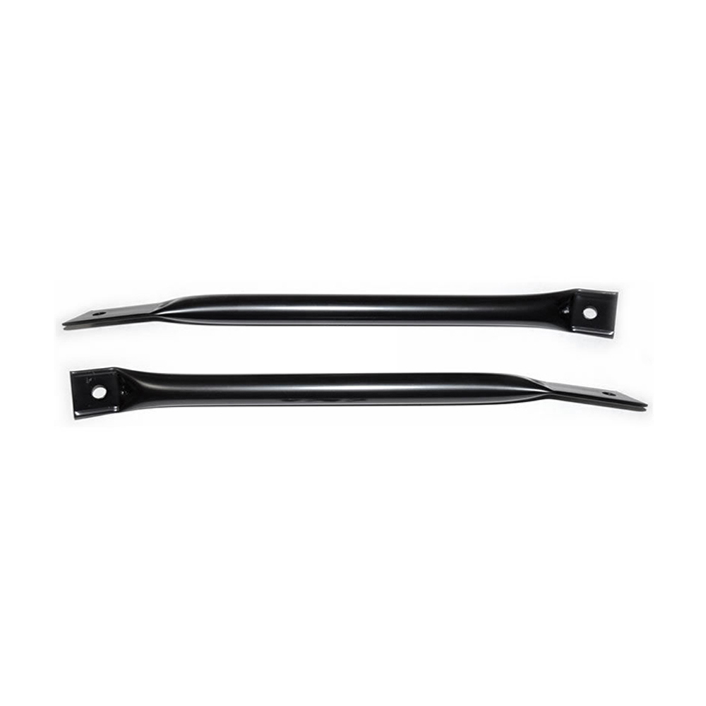1980 Chevrolet Camaro FENDER TO RADIATOR SUPPORT BARS BLACK PR