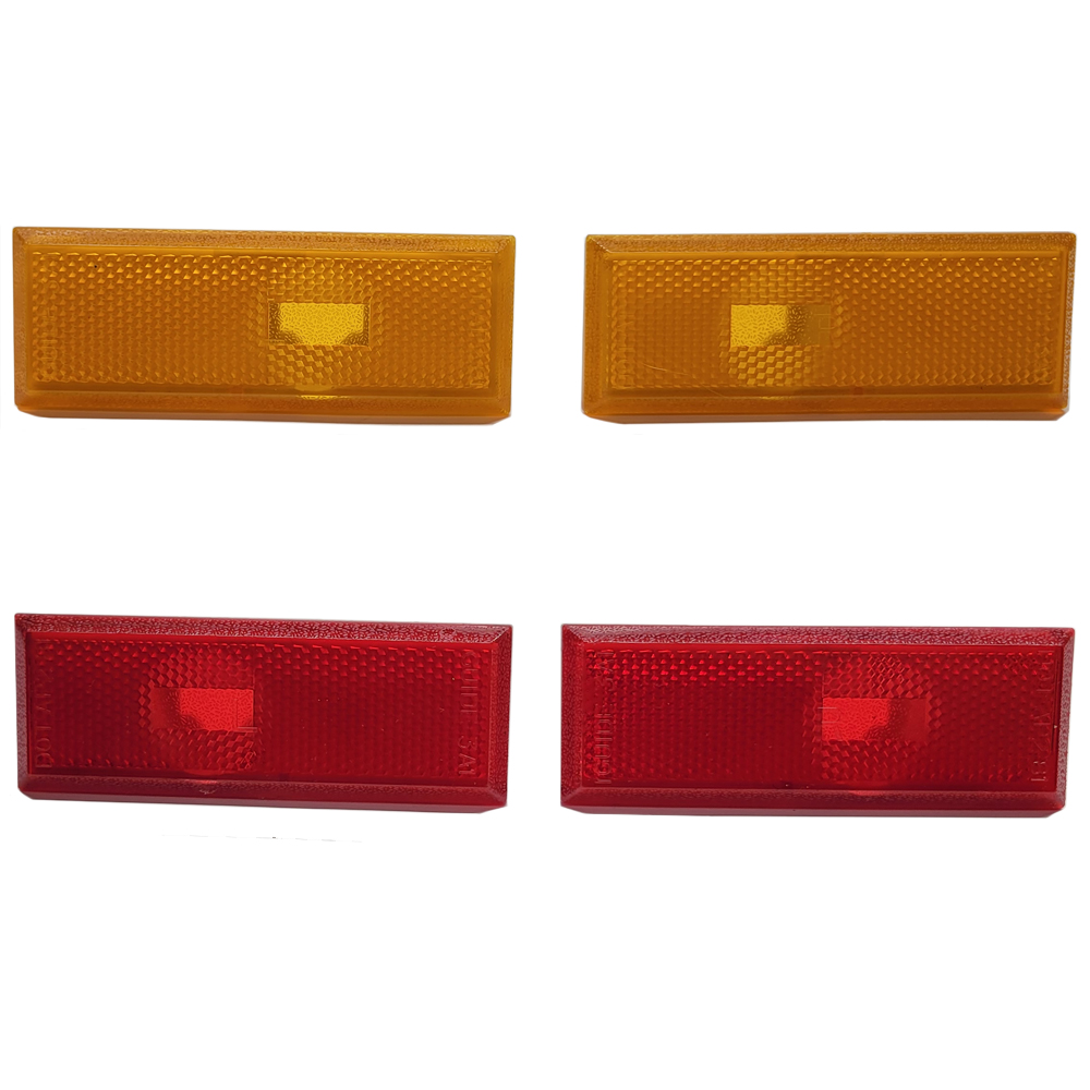 1984 Oldsmobile Cutlass/442/F85 FRONT & REAR SIDE MARKER LENS SET OF 4 | XL12602T