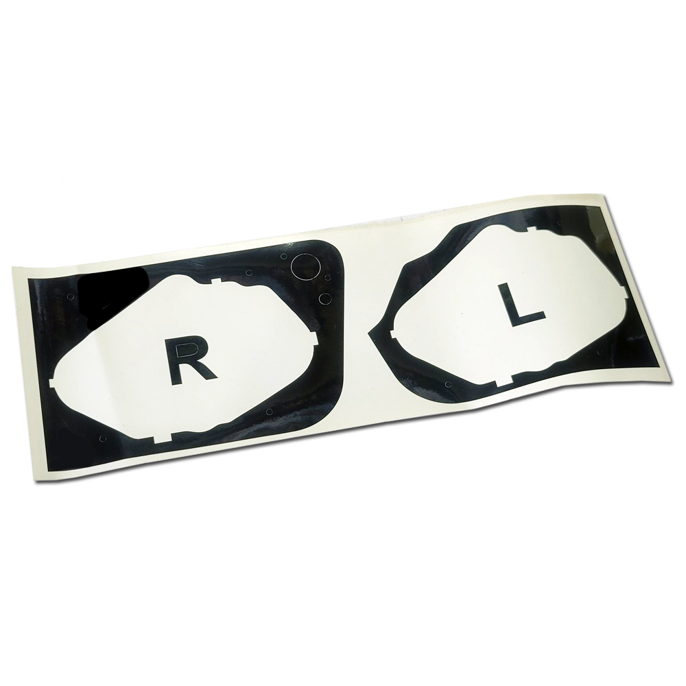 1966 Chevrolet Chevelle/Malibu GAUGE CLUSTER TEMPLATE FOR STOCK LIGHT HOUSING | IN12610V