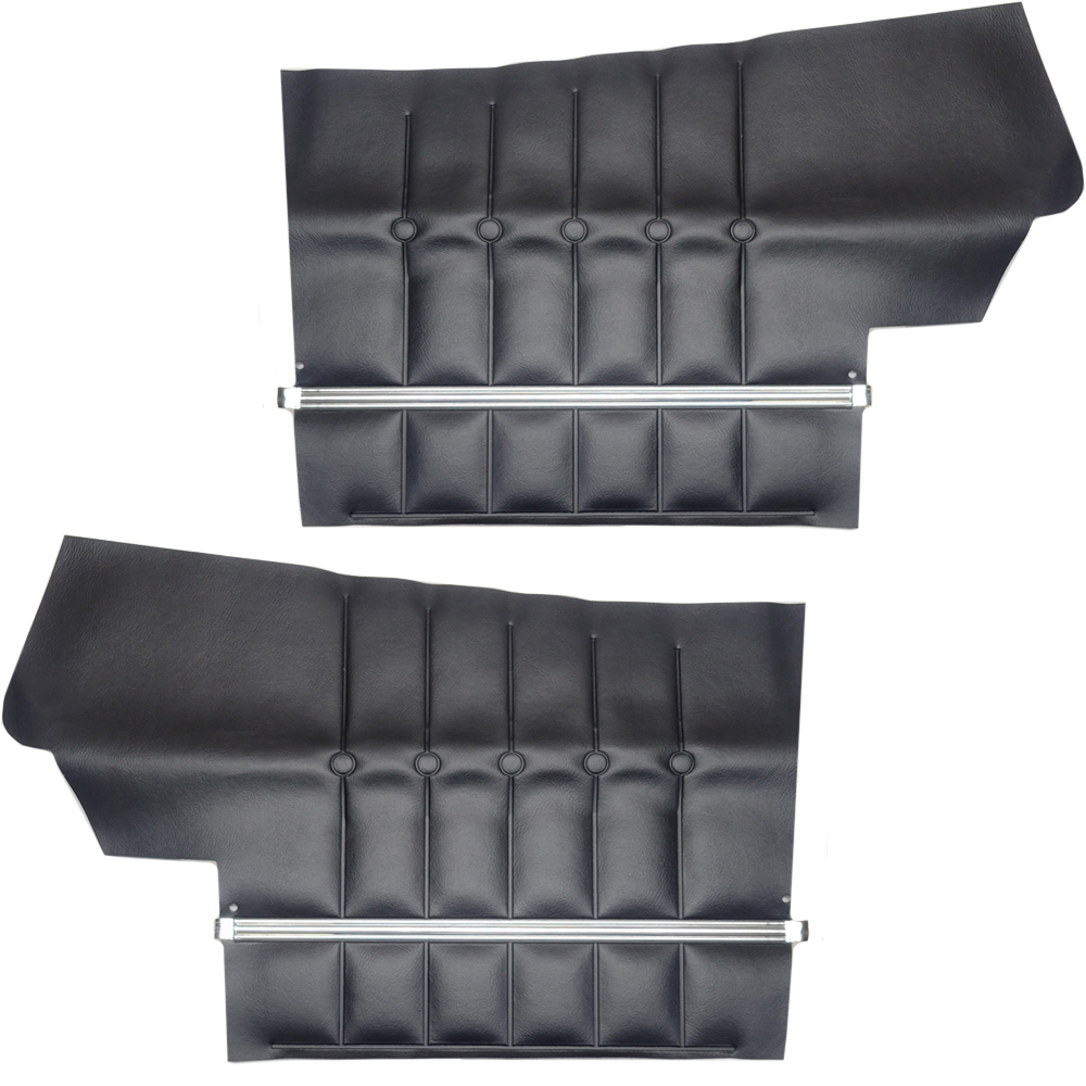 1970 Pontiac GTO/LeMans/Tempest REAR UNASSEMBLED QUARTER TRIM PANELS FOR LEMANS (PUI BRAND CONVERTIBLE) - PR | IN12644G