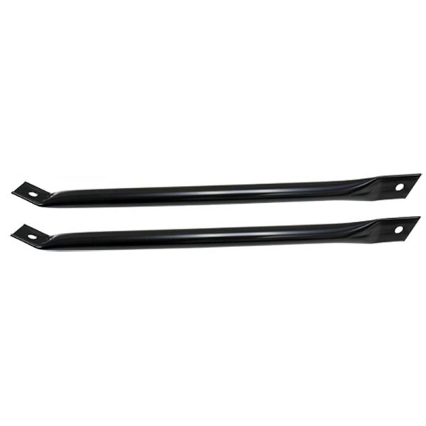 1968 Pontiac Firebird/TransAm FENDER TO RADIATOR SUPPORT BARS (BLACK) - PR | BP12639F