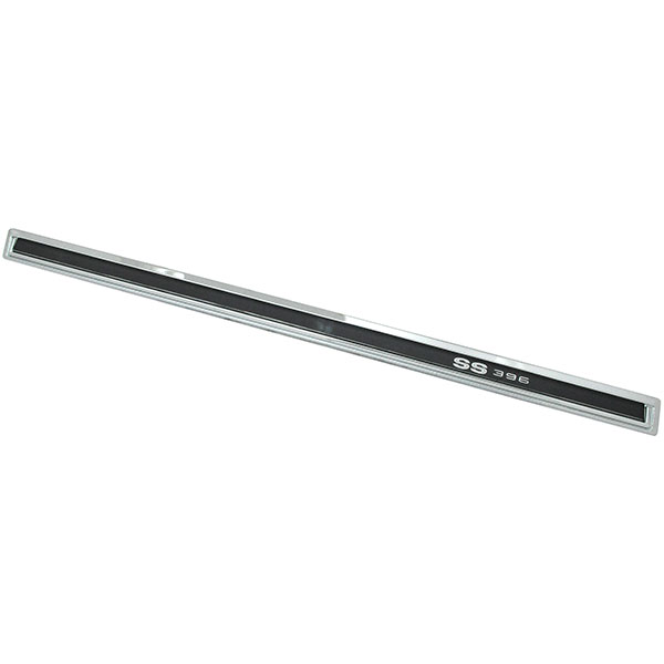 1969 Chevrolet Chevelle/Malibu GLOVEBOX EMBLEM ASSEMBLY (SS396 INSERT WITH BEZEL) - EA | IN12750V