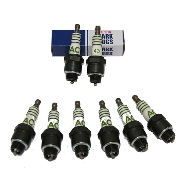 1999 Chevrolet Monte Carlo AC DELCO REPRODUCTION FIRE RING SPARK PLUG AC #43 - SET OF 8 | EN0043Z