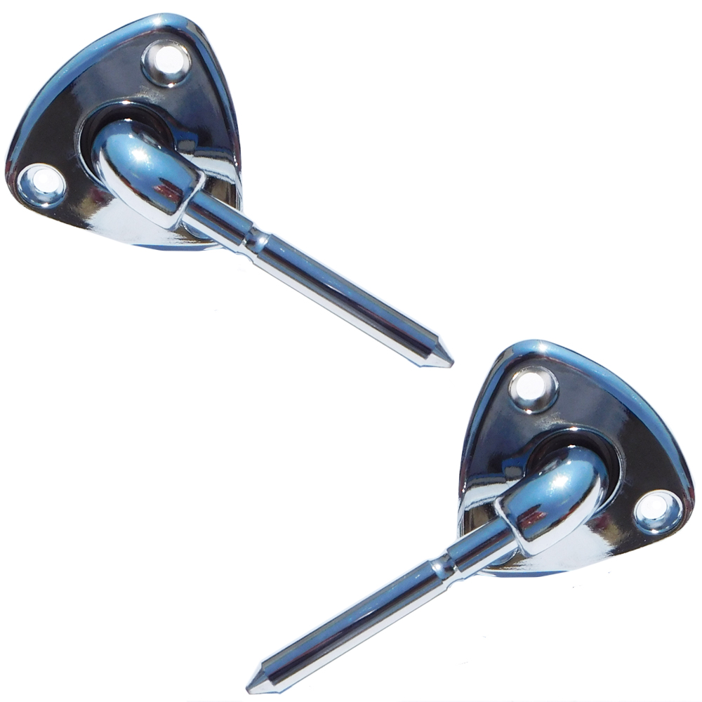 1979 Pontiac Firebird/TransAm SUNVISOR BRACKET (CHROME) - PR | IN12760F