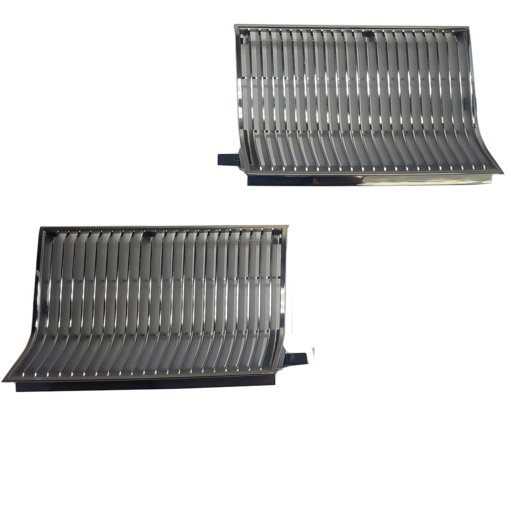 1986 Oldsmobile Cutlass/442/F85 SUPREME GRILLES (CHROME/SILVER) - PAIR | GH12793T