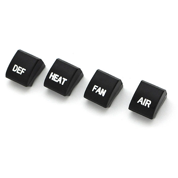 1960 Chevrolet Impala/Caprice/Bel Air HEATER/TEMPERATURE CONTROL KNOBS - SET OF FOUR | IN12799P