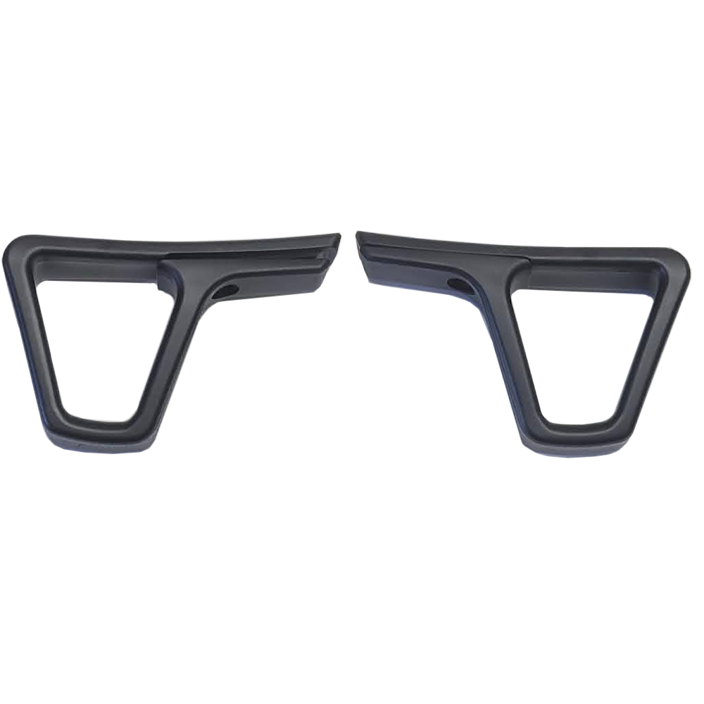 1988 Buick Skylark/GS/Regal/GN SEAT BELT GUIDES (BLACK) GM #20549668 & GM #20549669 -  PAIR | IN12809Z