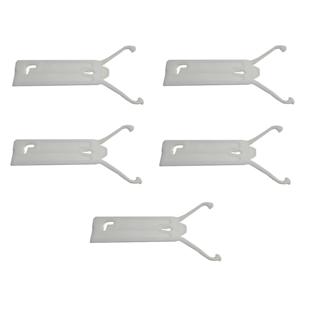 1988 Oldsmobile Cutlass/442/F85 LOWER CHROME DOOR MOLDING F CLIP GM 20631034 - SET OF 5 | XP12814T