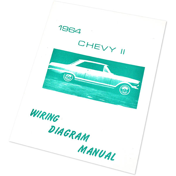1964 Chevrolet Nova/Chevy II WIRING DIAGRAM MANUAL | MP0103