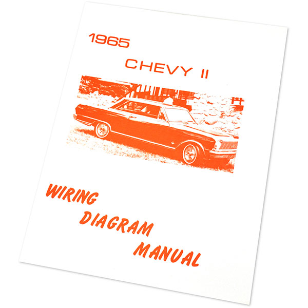 1965 Chevrolet Nova/Chevy II WIRING DIAGRAM MANUAL | MP0104