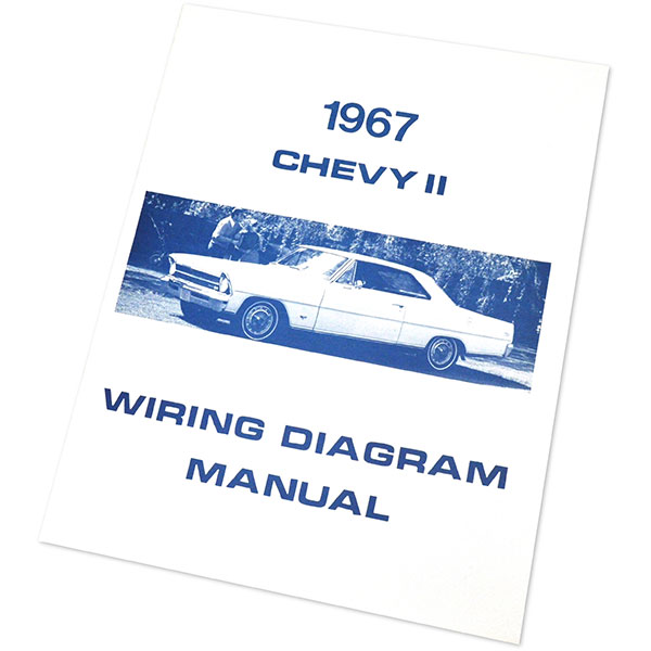 1967 Chevrolet Nova/Chevy II WIRING DIAGRAM MANUAL | MP0106