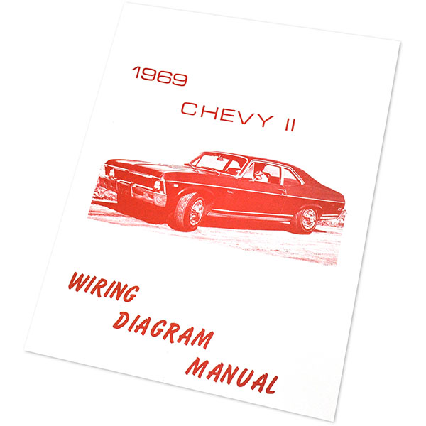 1969 Chevrolet Nova/Chevy II WIRING DIAGRAM MANUAL | MP0108