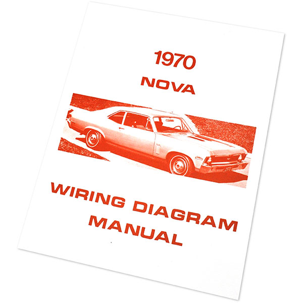 1970 Chevrolet Nova/Chevy II WIRING DIAGRAM MANUAL | MP0109