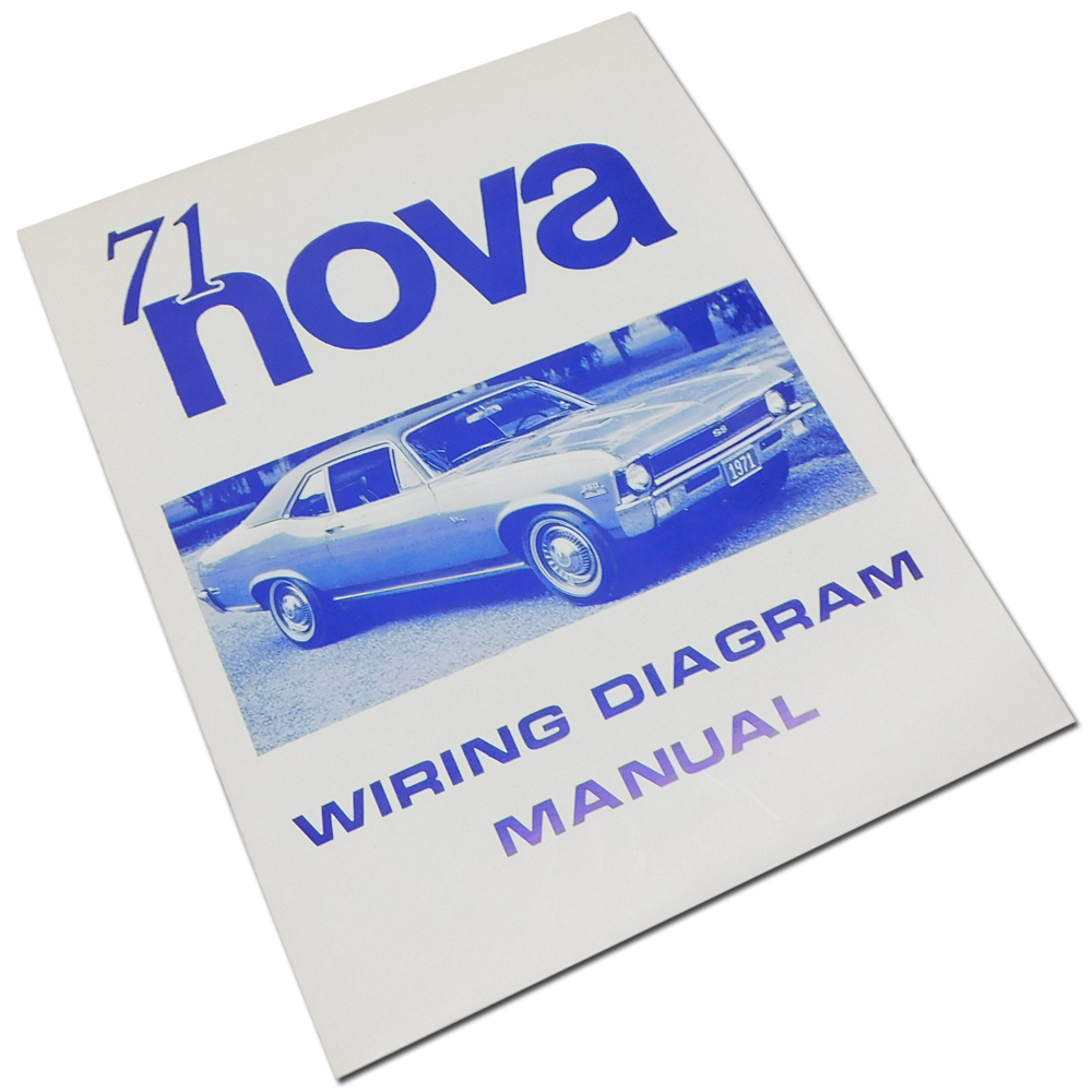 1971 Chevrolet Nova/Chevy II WIRING DIAGRAM MANUAL | MP0162