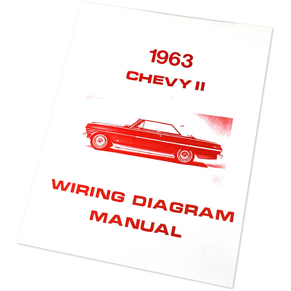1963 Chevrolet Nova/Chevy II WIRING DIAGRAM MANUAL | MP0102