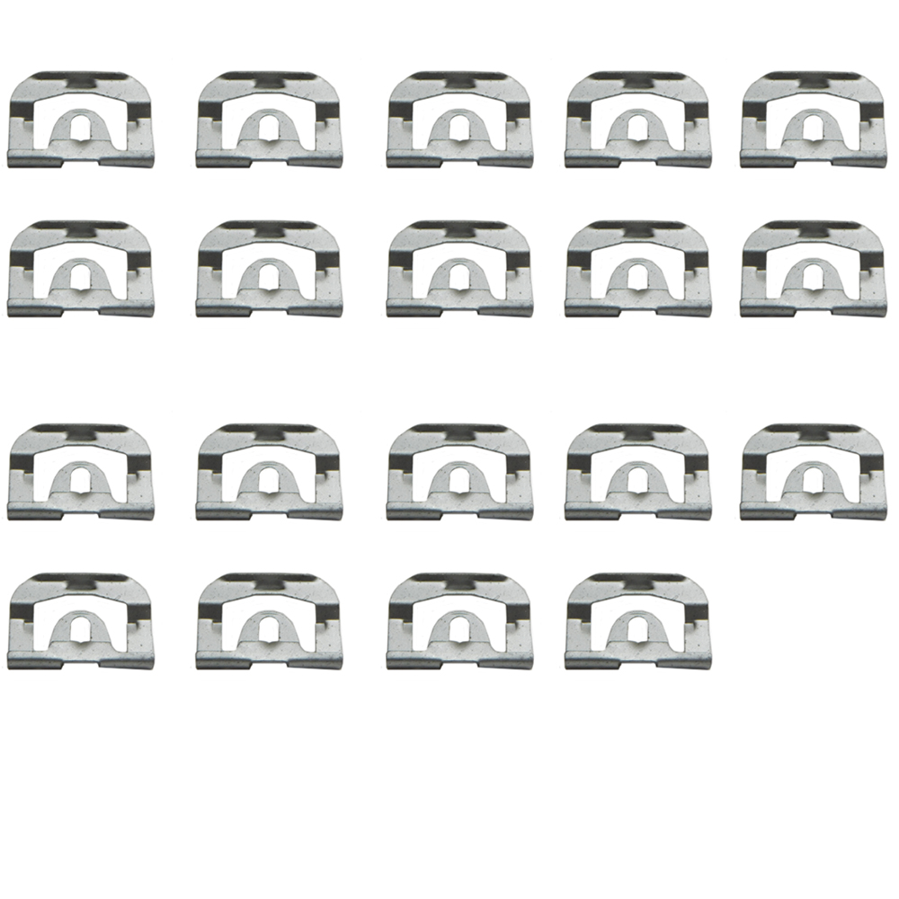 1971 Chevrolet Impala/Caprice/Bel Air FRONT WINDSHIELD MOLDING CLIP KIT (19 PIECES) | XP12843P