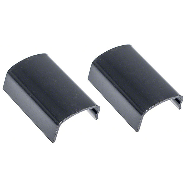 1969 Buick Skylark/GS/Regal/GN DRIP RAIL CONNECTORS (BLACK, PAINT TO MATCH) FOR CARS WITHOUT DRIP RAIL CHROME - PAIR | XP12882Z