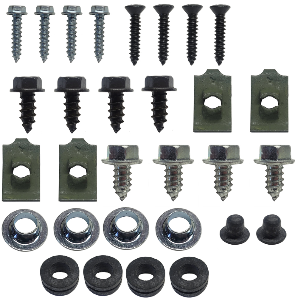 1964 Pontiac GTO/LeMans/Tempest GRILLE MOUNTING HARDWARE KIT (DOES BOTH GRILLES) | GH12870G