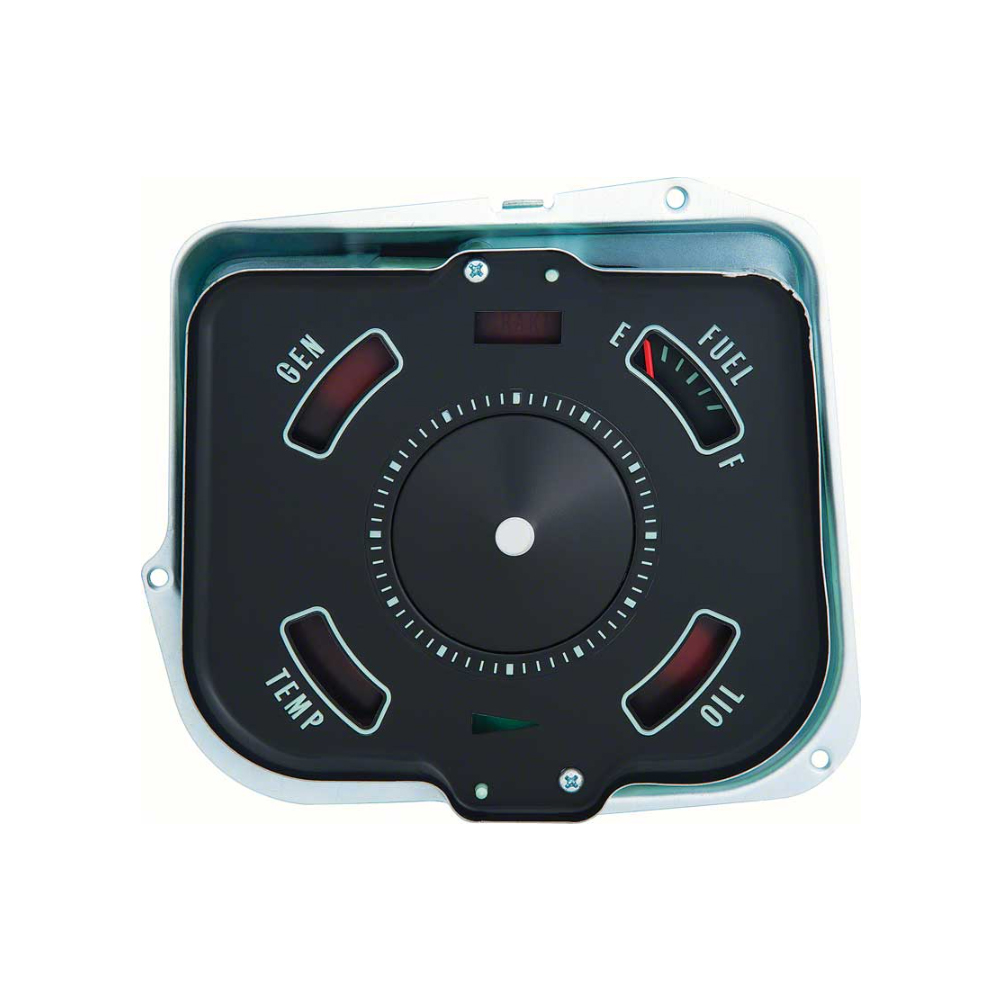 1968 Chevrolet Chevelle/Malibu FUEL GAUGE WITH IDIOT LIGHTS (LIGHTS FOR GENERATOR, OIL PRESS, TEMPERATURE) GM # 6480638 - EA | 6480638