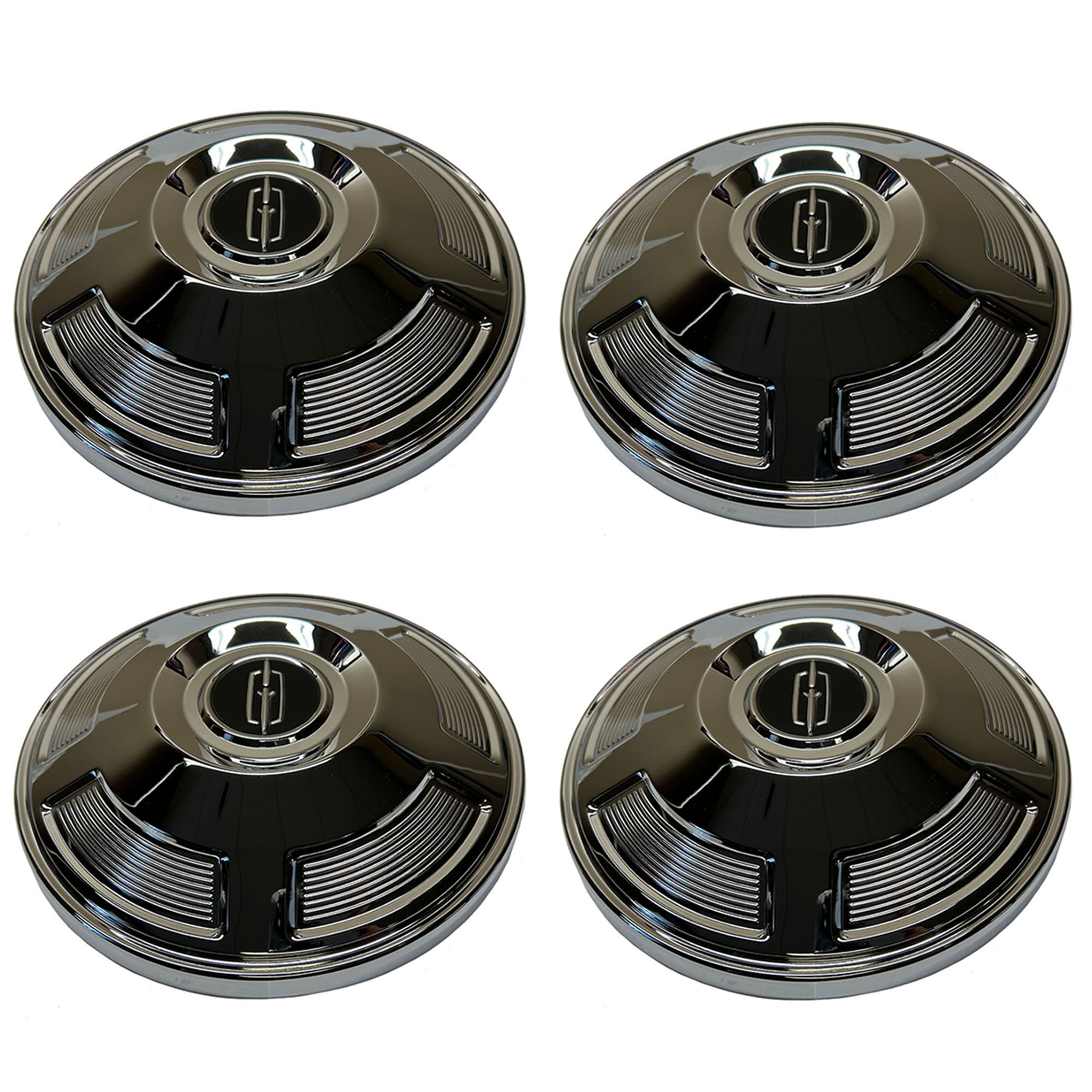 1966 Oldsmobile Cutlass/442/F85 STANDARD WHEEL COVERS (POVERTY OR DOG DISH) - SET OF 4 | WT15336T
