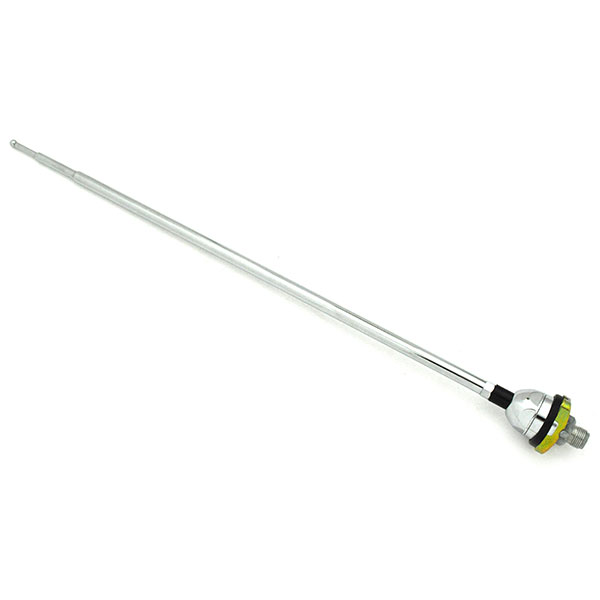 1966 Chevrolet El Camino FENDER MOUNT ANTENNA ASSEMBLY WITH ADJUSTABLE MAST, ROUND TIP, WITHOUT LEAD | RD15416C