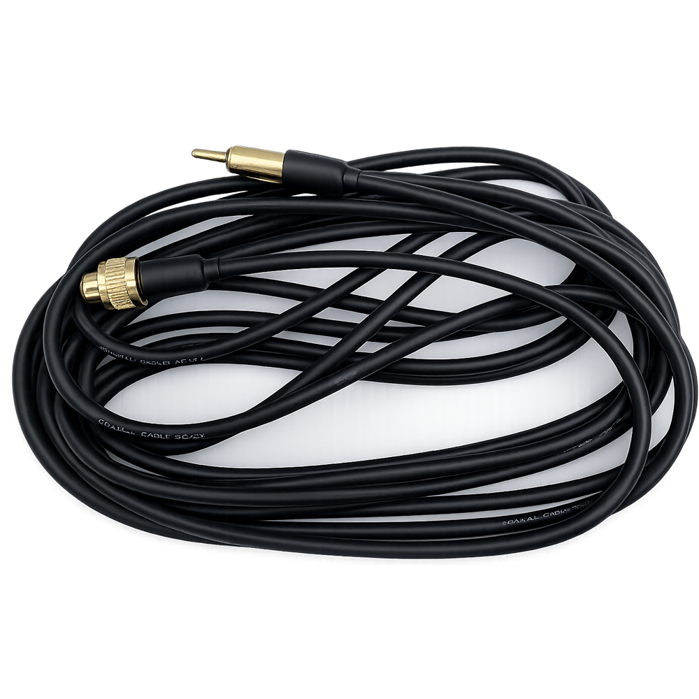 1969 Pontiac Grand Prix 69-UP SCREW ON REAR ANTENNA COAX CABLE, FOR POWER OR MANUAL ANTENNA. 191