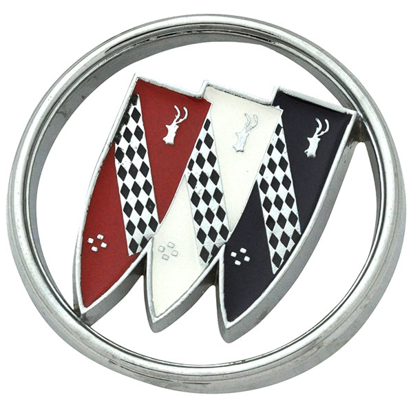 1972 Buick Skylark/GS/Regal/GN NEW SKYLARK HOOD EMBLEM TRISHIELD GM 1239810; 1239945 | 1239810