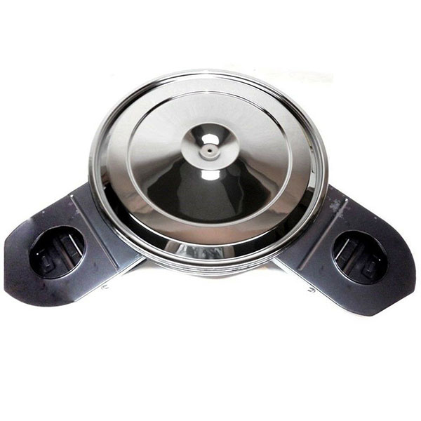 1972 Pontiac GTO/LeMans/Tempest RAM AIR CLEANER COMPLETE WITH TWO HEAT DIAPHRAGMS & ACTUATOR WITH CHROME LID - 455 THAT HAS A HEAT CROSSOVER | CW1780Z