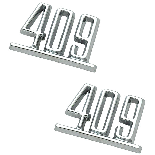 Chevrolet 427 Emblem Set. For 1969 Camaro, Caprice, Bel Air