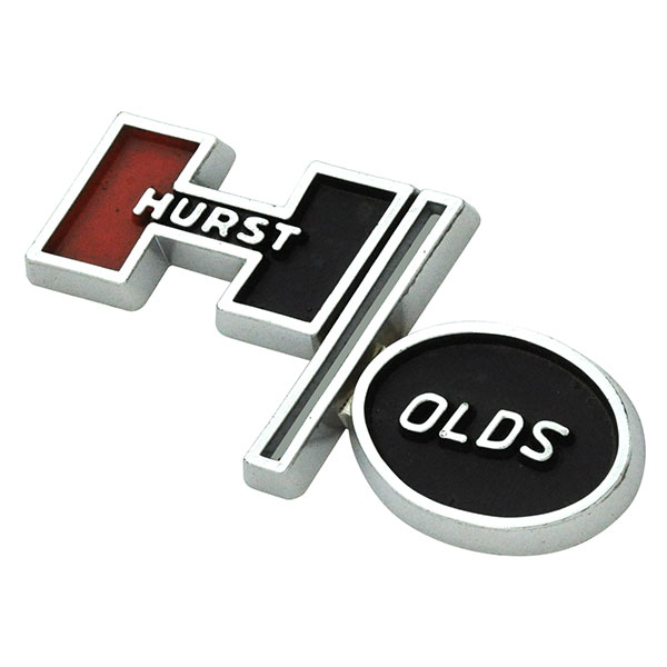 1975 Oldsmobile Cutlass/442/F85 HURST OLDS CONSOLE SHIFT EMBLEMS (PLASTIC) | EM21712T