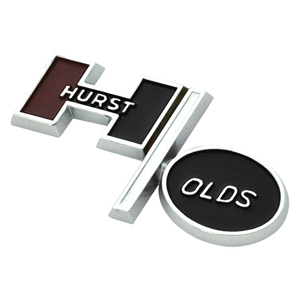 1973 Oldsmobile Cutlass/442/F85 HURST OLDS CONSTOLE SHIFT EMBLEM (DIECAST) | EM21713T
